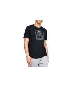 męskie Under Armour Inverse Box Logo Tee 1344229-001 001