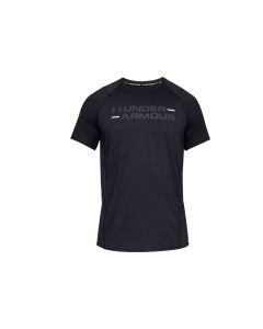 męskie Under Armour MK1 SS Wordmark Tee 1327248-001 001