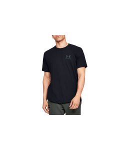 męskie Under Armour Sportstyle LC Back Tee 1347880-001 001