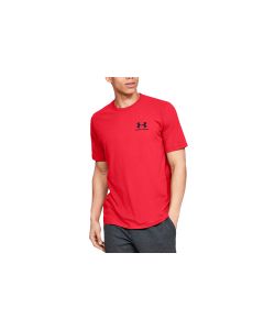 męskie Under Armour Sportstyle LC Back Tee 1347880-600 001