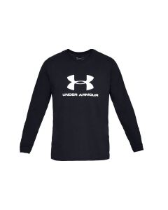 męskie Under Armour Sportstyle Logo Long Sleeve 1329283-001 001