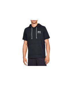 męskie Under Armour Sportstyle Terry SS Hoody Tee 1329290-001 001