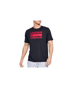 męskie Under Armour Team Issue Wordmark SS Tee 1329582-003 001