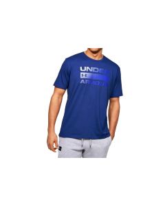 męskie Under Armour Team Issue Wordmark SS Tee 1329582-449 001