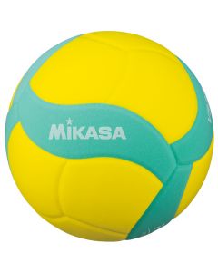 Mikasa VS220W FIVB Kids Ball VS220W-Y-G unisex piłki do siatkówki, Żółte 001