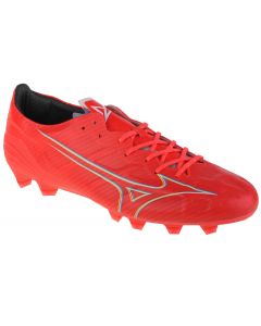 Mizuno Alpha Elite FG P1GA236264 męskie buty piłkarskie - korki, Czerwone 001