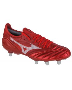 Mizuno Morelia Neo III Beta Elite SI P1GC229260 męskie buty piłkarskie - korki, Czerwone 001