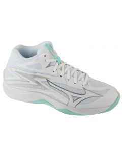 Mizuno Thunder Blade Z Mid V1GC237540 damskie buty do siatkówki, Białe 001