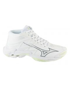 Mizuno Wave Lightning Elite Mid V1GC260585 damskie buty do siatkówki, Białe 001