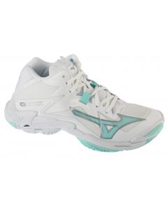 Mizuno Wave Lightning Z8 Mid V1GC240545 damskie buty do siatkówki, Białe 001