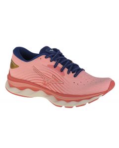 Mizuno Wave Sky 6 J1GD220273 damskie buty do biegania, Różowe 001