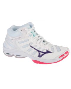 Mizuno Wave Voltage 2 Mid V1GC246520 damskie buty do siatkówki, Białe 001