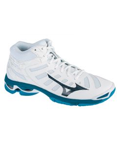 Mizuno Wave Voltage Mid V1GA216586 męskie buty do siatkówki, Białe 001