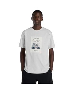 New Balance 574 Ad T-Shirt MT61B0WFAHH męskie t-shirty, Białe 001