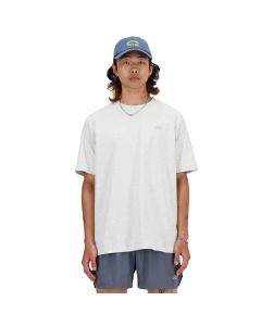 New Balance Athletics Cotton T-Shirt MT41533AHH męskie t-shirty, Szare 001