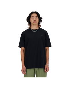 New Balance Athletics Cotton T-Shirt MT41533BK męskie t-shirty, Czarne 001
