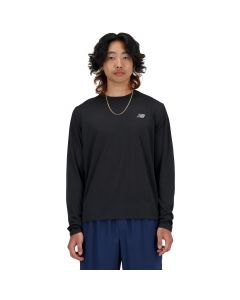 New Balance Athletics Long Sleeve MT41256BK męskie longsleevy, Czarne 001