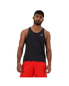 New Balance Athletics Singlet Tee MT41250BK męskie t-shirty, Czarne 001