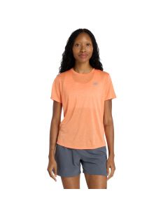 New Balance Athletics Tee WT41253AAE damskie t-shirty, Pomarańczowe 001