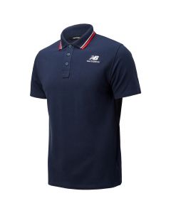 New Balance Classic Sleeve Polo MT01983ECL męskie koszulki polo, Granatowe 001