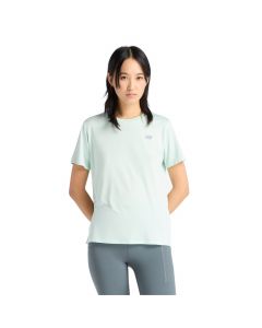 New Balance Koszulka Sport Essentials T-Shirt Bk WT41222COJ damskie t-shirty, Zielone 001