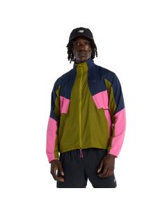 New Balance Kurtka Rc Jacket Aan MJ61U1I9AAN męskie kurtki, Zielone 001