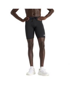 New Balance Sleek Pocket Half Tight MS51271BK męskie spodenki, Czarne 001
