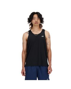 New Balance Sport Essentials Singlet MT41220BK męskie t-shirty, Czarne 001