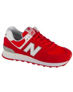 New Balance U574GEE unisex buty sneakers, Czerwone 001