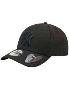 New Era 39THIRTY New York Yankees MLB Cap 12523910 męskie czapki z daszkiem, Czarne 001