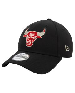 New Era 9FORTY Chicago Bulls Metallic NBA Cap 60580841 męskie czapki z daszkiem, Czarne 001