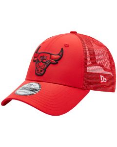 New Era 9FORTY Chicago Bulls NBA Home Field Cap 60298608 męskie czapki z daszkiem, Czerwone 001