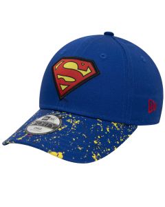 New Era 9FORTY DC Superman Kids Cap 60298810 dla chłopca czapki z daszkiem, Niebieskie 001