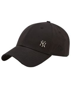 New Era 9FORTY New York Yankees Flawless Cap 11198850 unisex czapki z daszkiem, Czarne 001