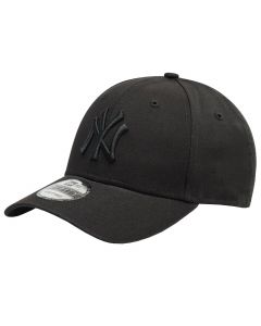 New Era 9FORTY New York Yankees League Essential Cap 12523889 unisex czapki z daszkiem, Czarne 001