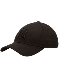 New Era 9FORTY New York Yankees MLB Cap 12122742 damskie czapki z daszkiem, Czarne 001