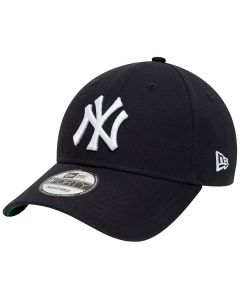 New Era 9FORTY New York Yankees MLB Team Side Patch Cap 60298793 męskie czapki z daszkiem, Granatowe 001