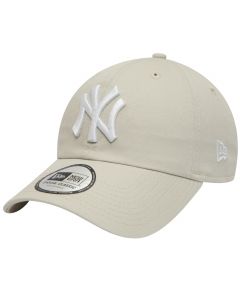 New Era 9TWENTY League Essentials New York Yankees Cap 60348843 damskie czapki z daszkiem, Beżowe 001