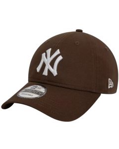 New Era 9TWENTY League Essentials New York Yankees Cap 60471475 męskie czapki z daszkiem, Brązowe 001