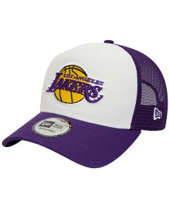 New Era A-Frame Los Angeles Lakers Cap 60348857 męskie czapki z daszkiem, Czarne 001