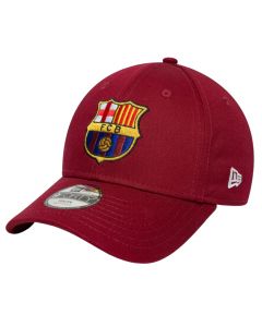 New Era Core 9Forty FC Barcelona Jr Cap 60846899 dla chłopca czapki z daszkiem, Bordowe 001
