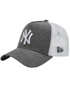 New Era Jersey Ess 9FORTY New York Yankees Trucker Cap 12523898 męskie czapki z daszkiem, Szare 001