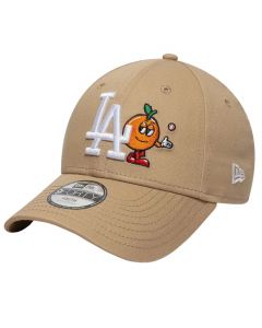 New Era LA Dodgers MLB Icon 9FORTY Kids Cap 60856369 dla chłopca czapki z daszkiem, Brązowe 001