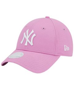 New Era League Ess 9FORTY New York Yankees Cap 60364310 damskie czapki z daszkiem, Różowe 001