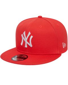 New Era League Essential 9FIFTY New York Yankees Cap 60435190 męskie czapki z daszkiem, Czerwone 001