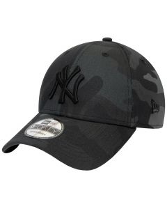 New Era League Essential 9FORTY New York Yankees Cap 12051998 męskie czapki z daszkiem, Czarne 001