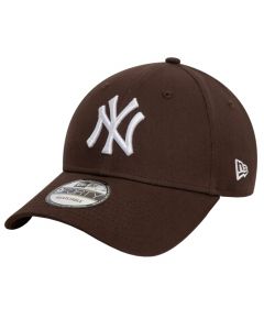 New Era League Essential 9FORTY New York Yankees Cap 60471458 męskie czapki z daszkiem, Czarne 001