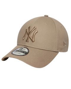 New Era League Essential 9FORTY New York Yankees Cap 60675512 męskie czapki z daszkiem, Brązowe 001