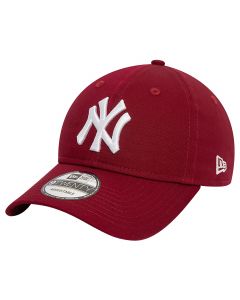 New Era League Essentials 9TWENTY New York Yankees Cap 60471469 męskie czapki z daszkiem, Bordowe 001