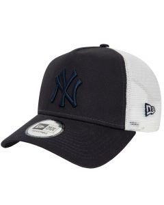 New Era League Essentials Trucker New York Yankees Cap 60435247 męskie czapki z daszkiem, Granatowe 001